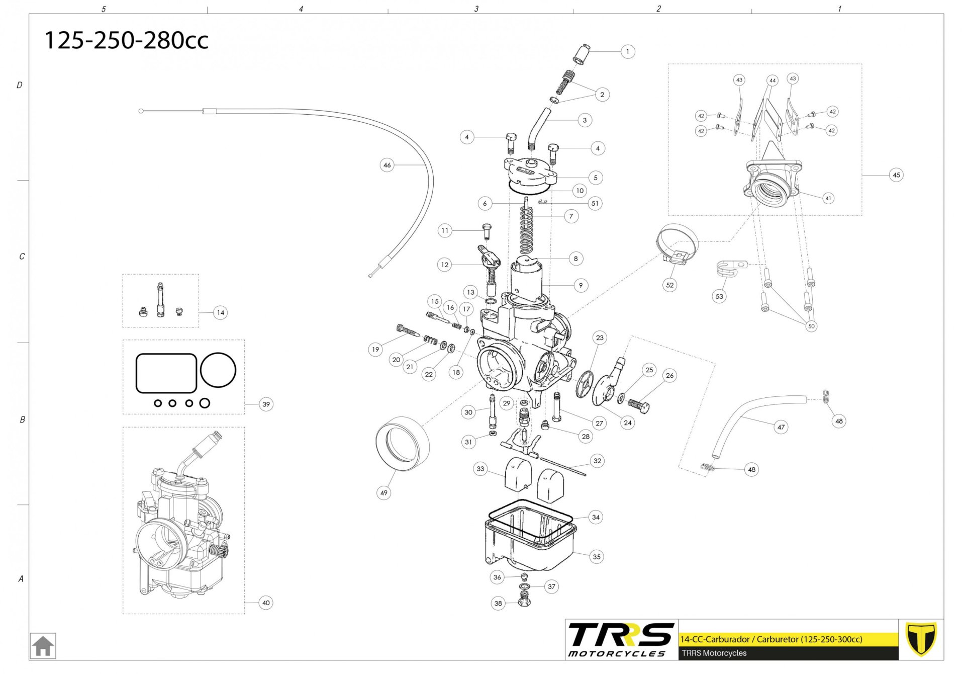 14TR - CARBURETOR