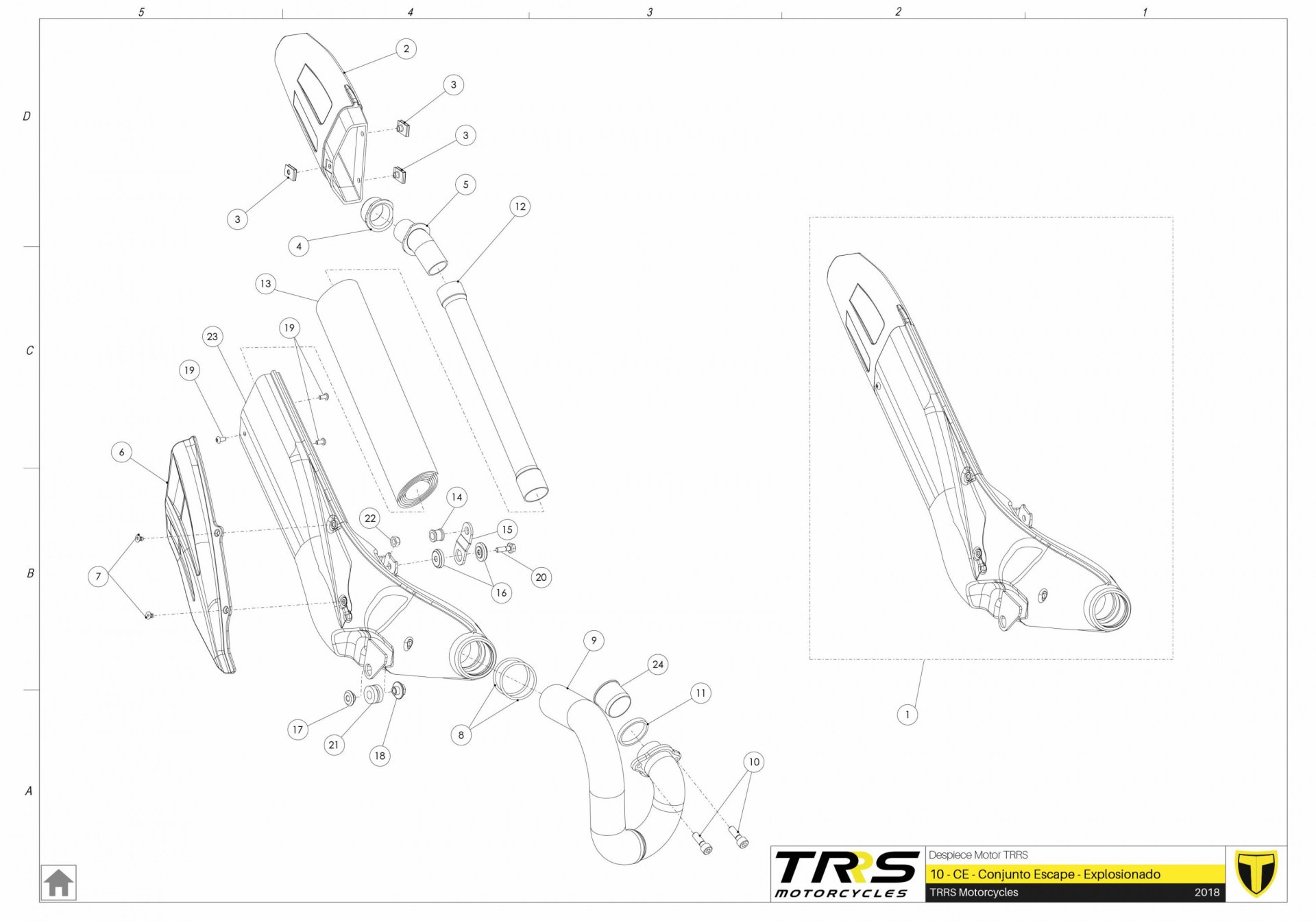 10TR - EXHAUST