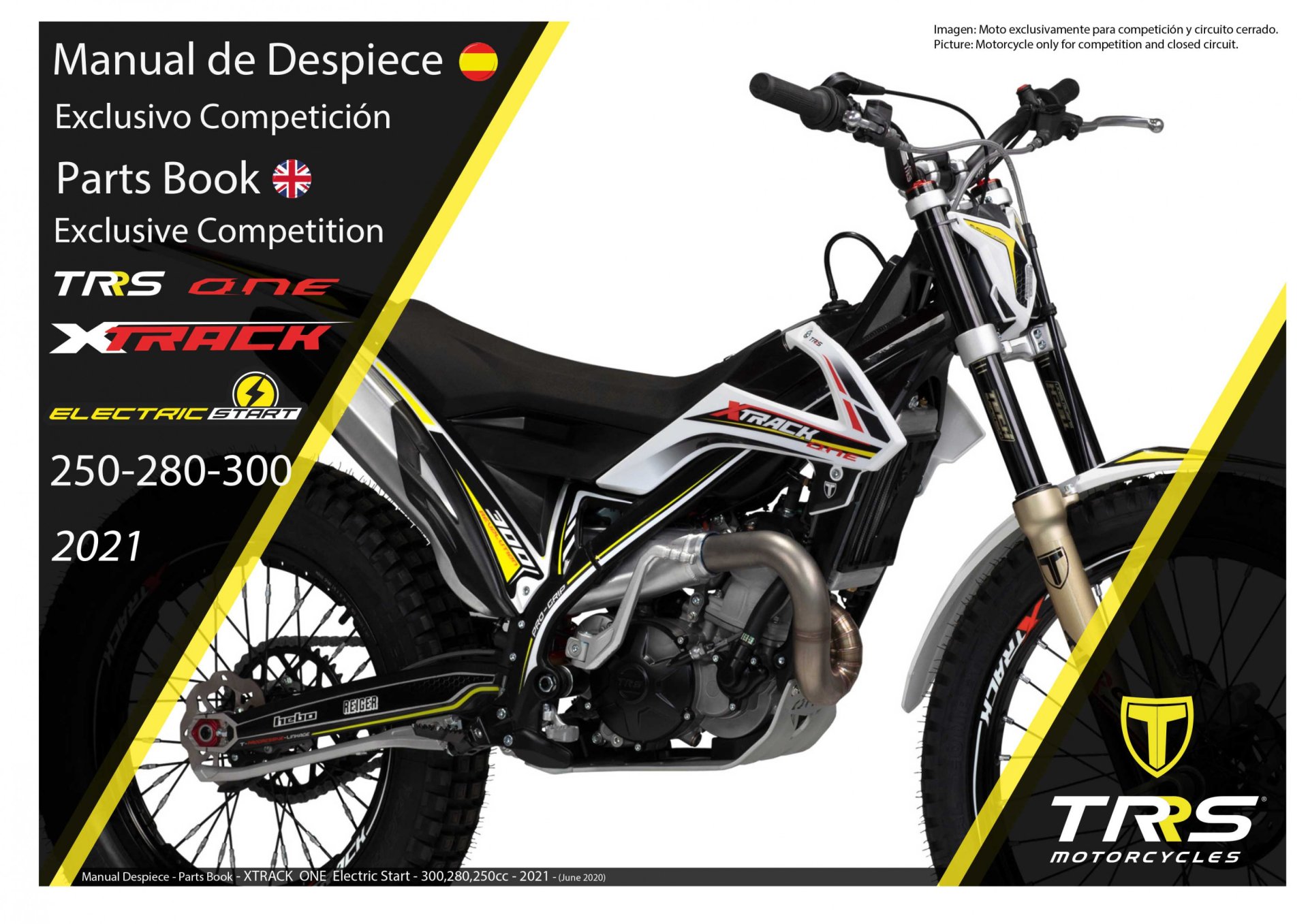 2021 XTRACK ONE ELECTRIC START