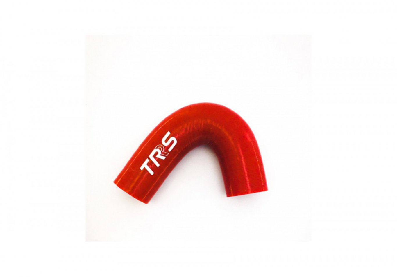 13010TR101 - WATER HOSE CURVED RED SILICONE (CYLINDER HEAD - RADIATOR)