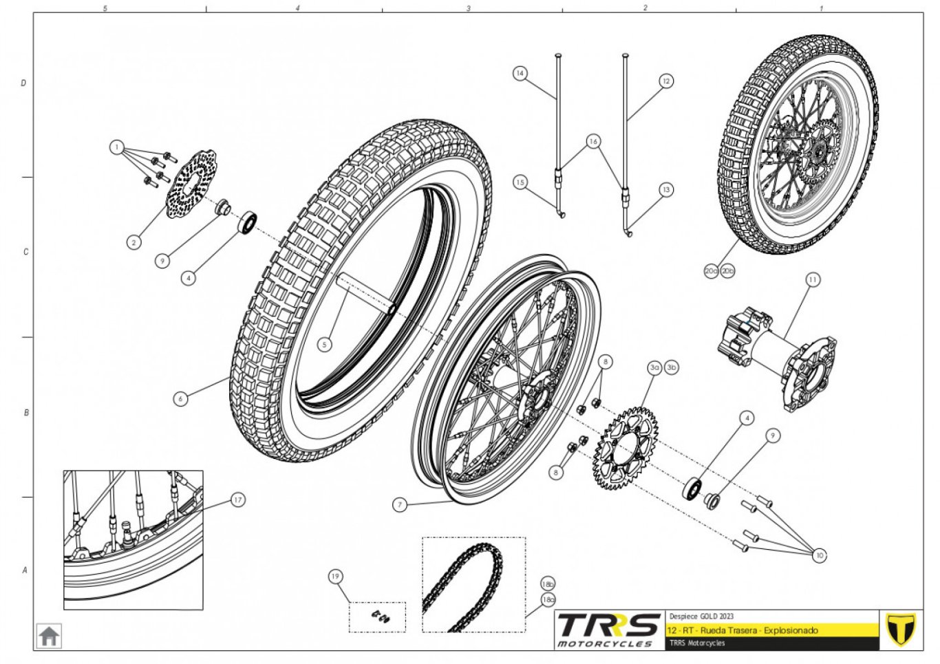 12TR - REAR WHEEL