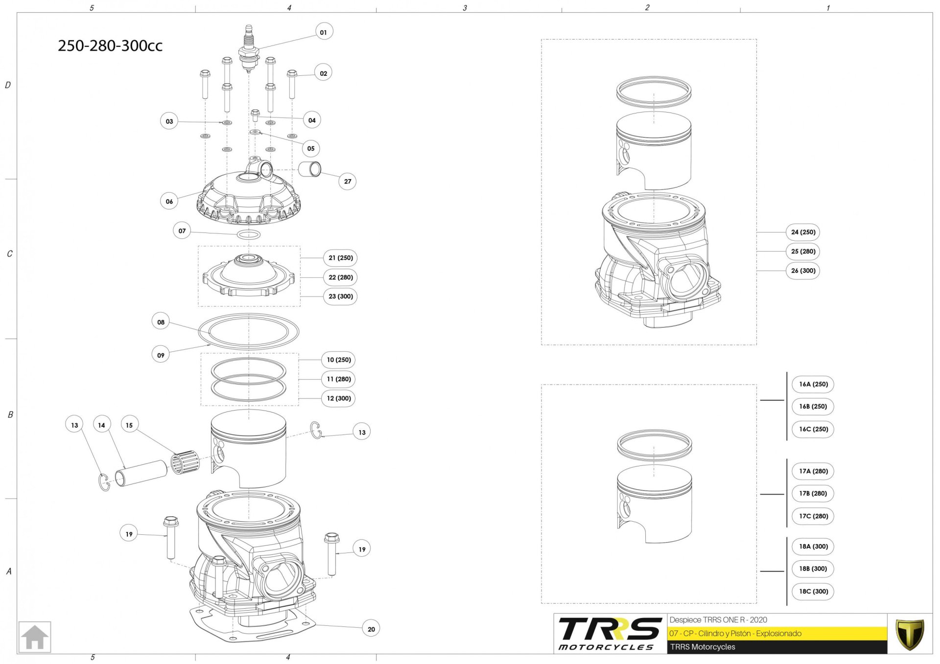 07MT - CYLINDER AND PISTON