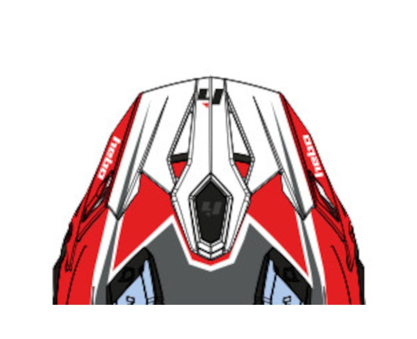 VISORHELABS024 - HELMET VISOR ABS