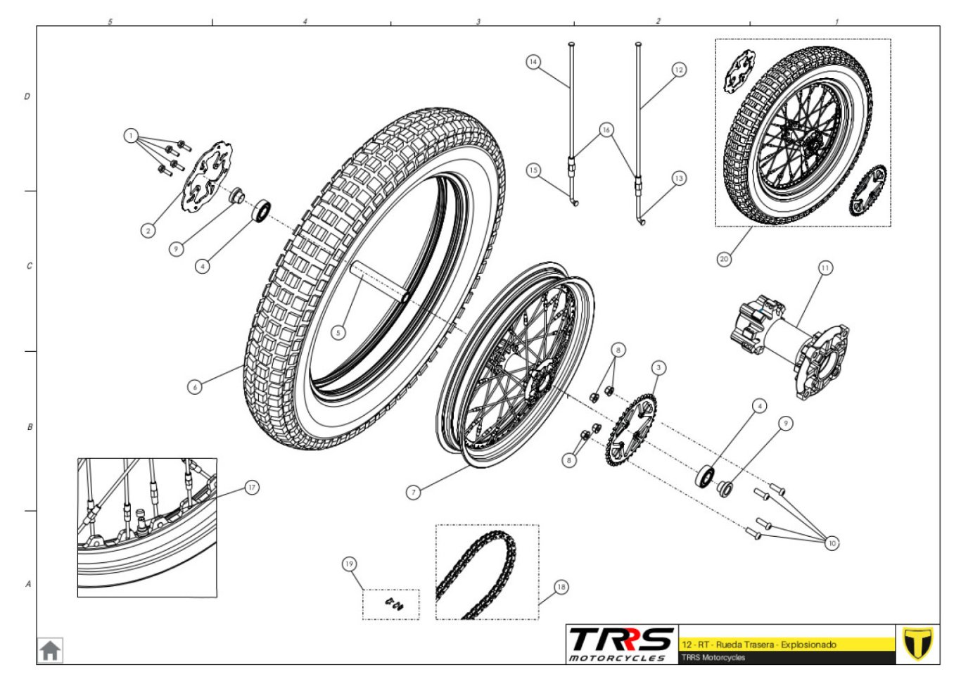 12TR - REAR WHEEL