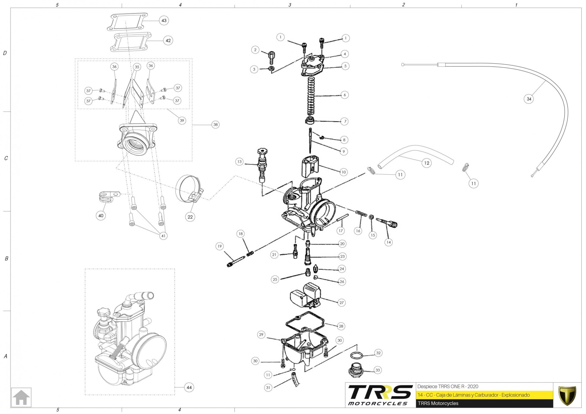 14TR - CARBURETOR