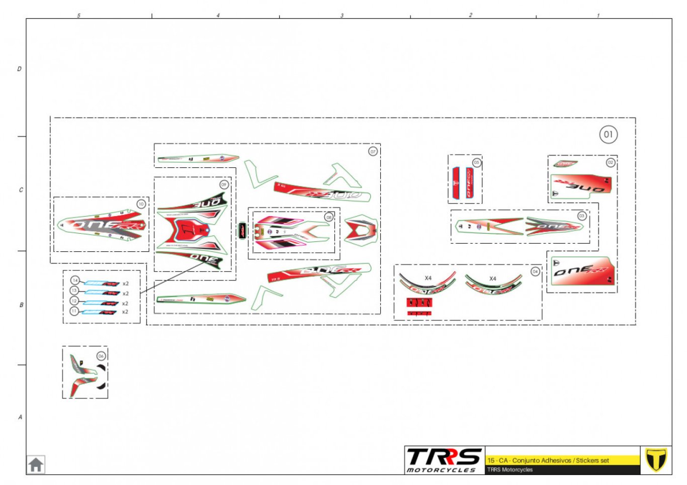 15TR - STICKERS