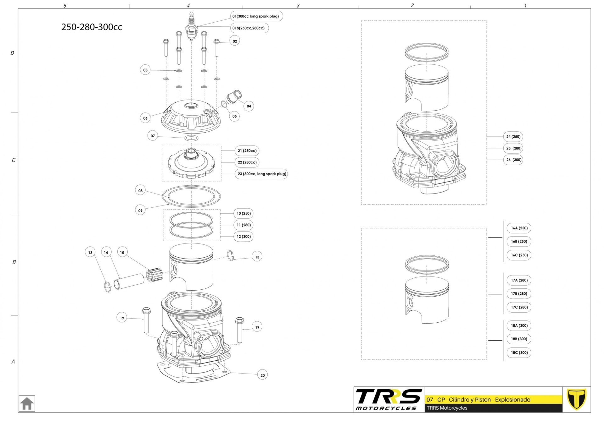 07MT - CYLINDER AND PISTON