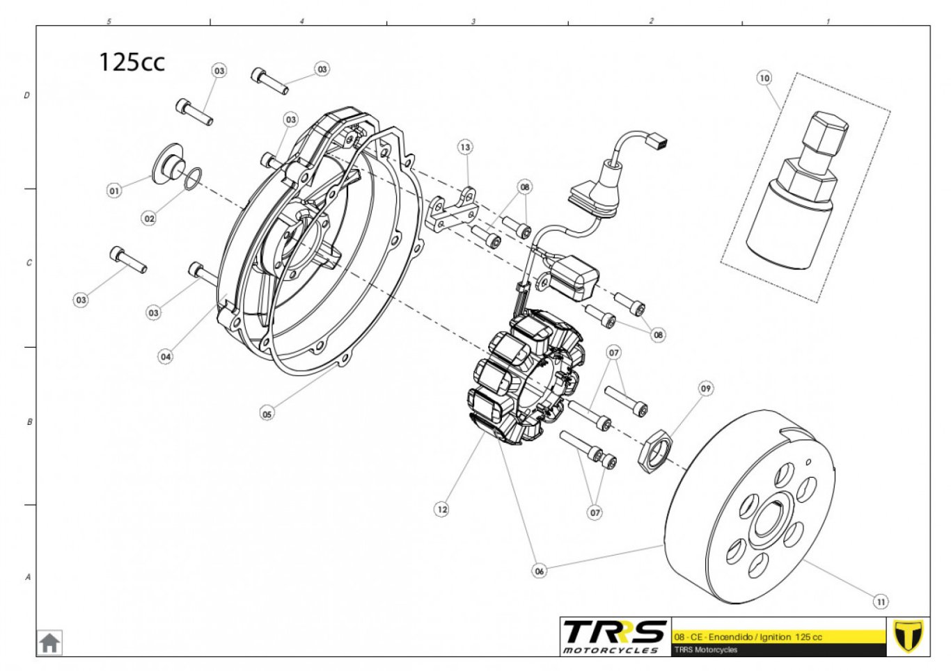 08MT-125 - IGNITION 125CC