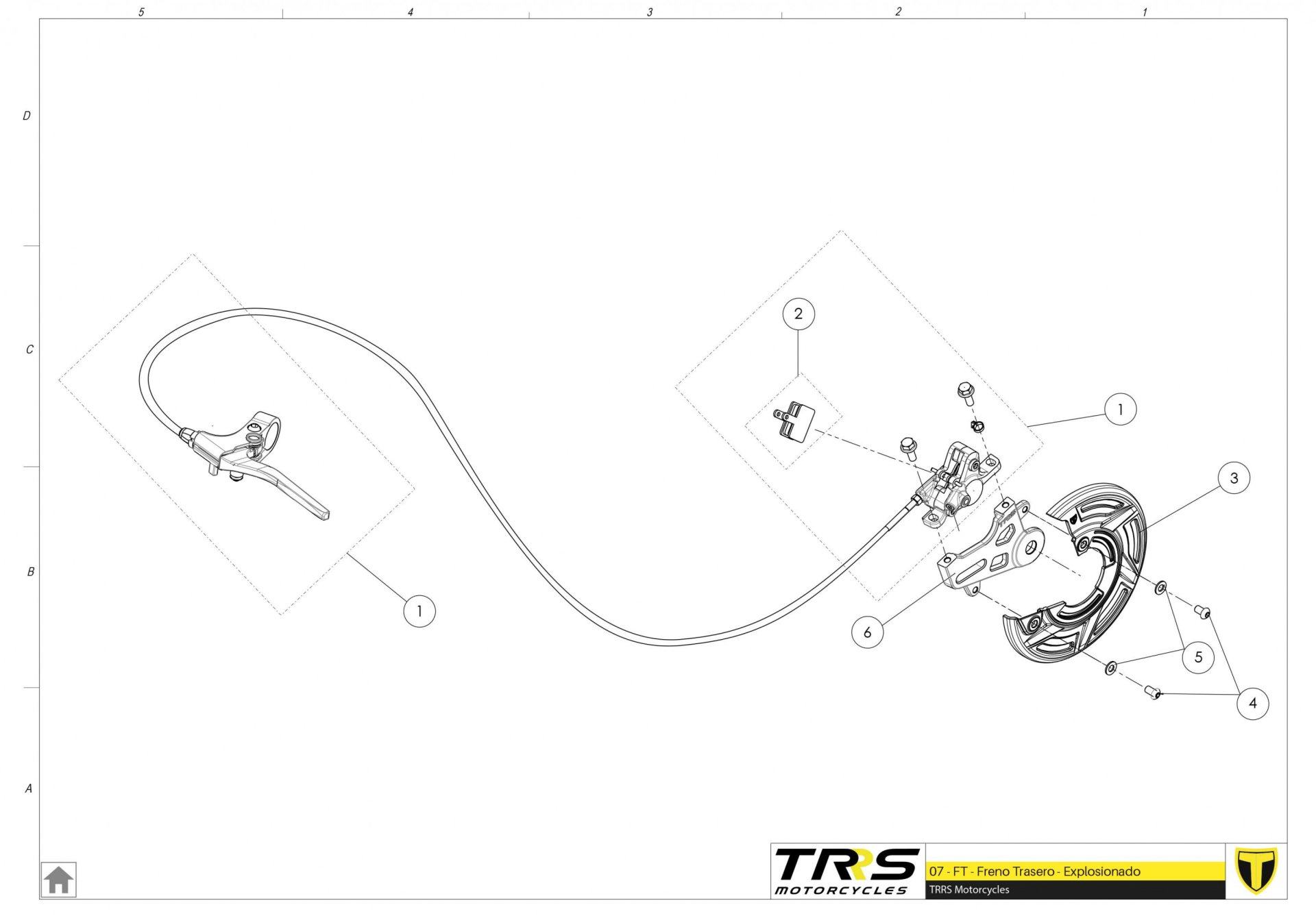 07TR - REAR BRAKE