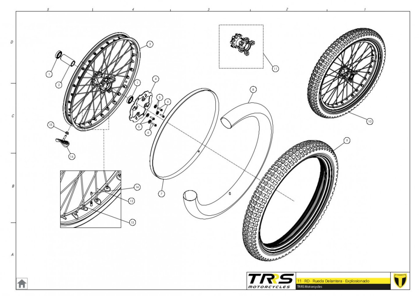 11TR - FRONT WHEEL