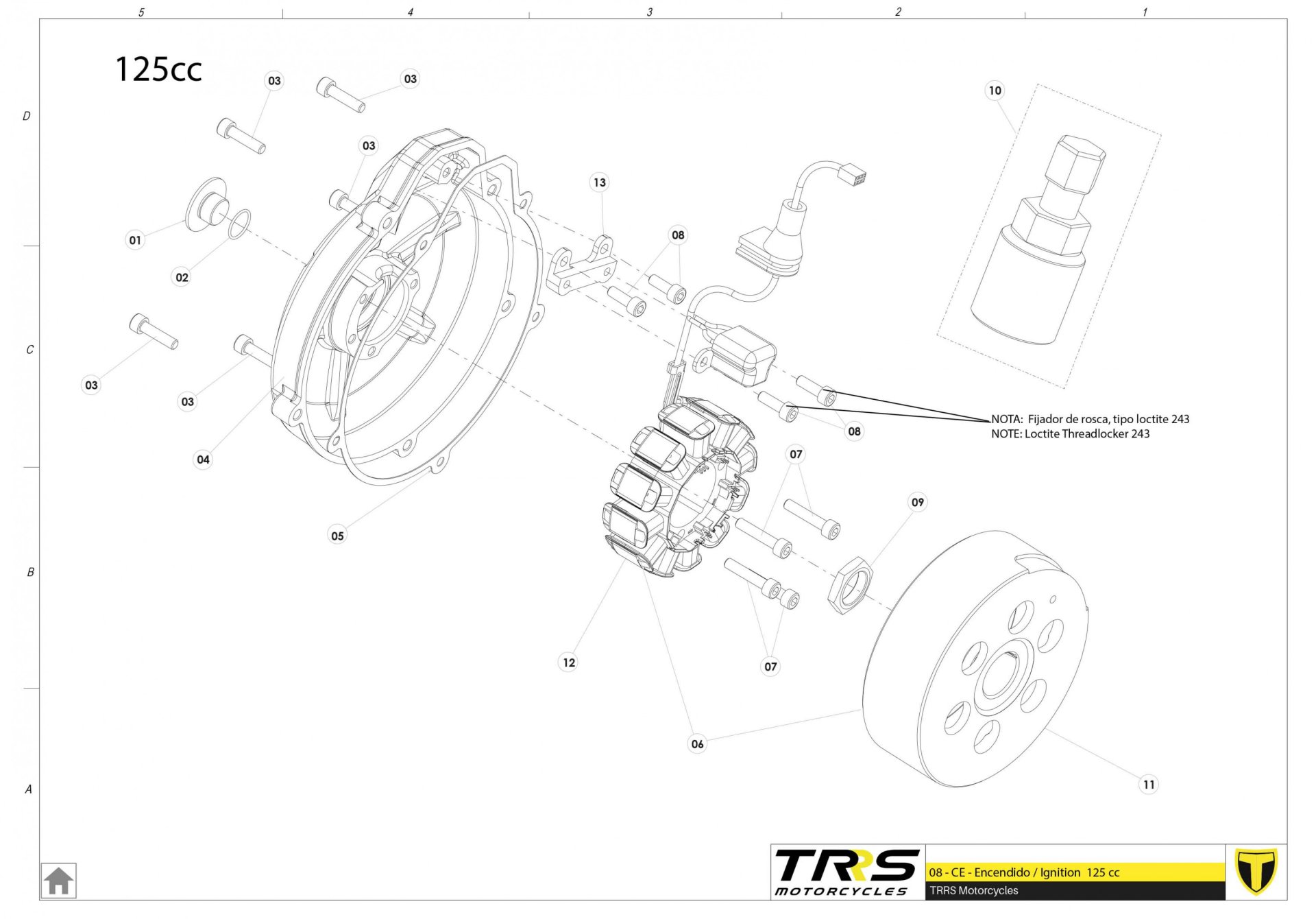 08MT-125 - IGNITION 125