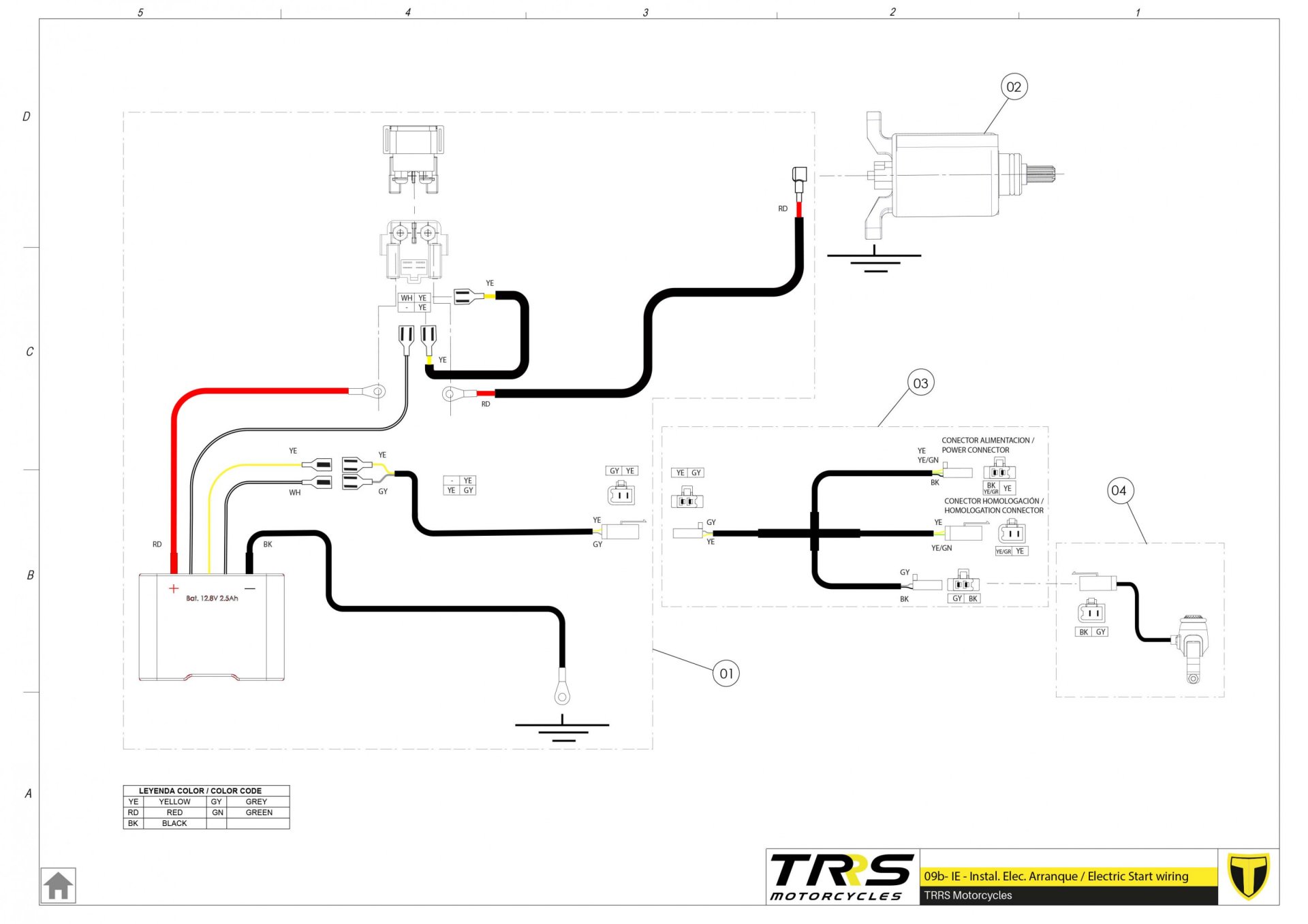 09BTR - ELECTRIC START INSTALLATION