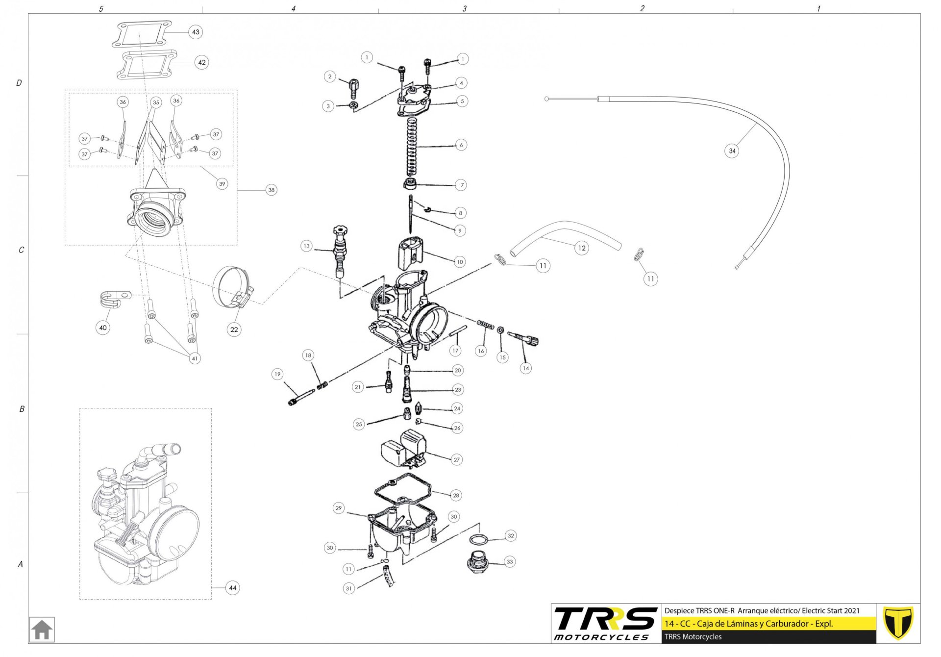 14TR - CARBURETOR