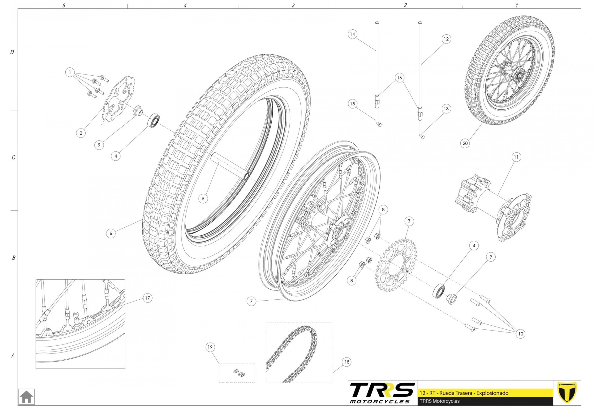 12TR - REAR WHEEL