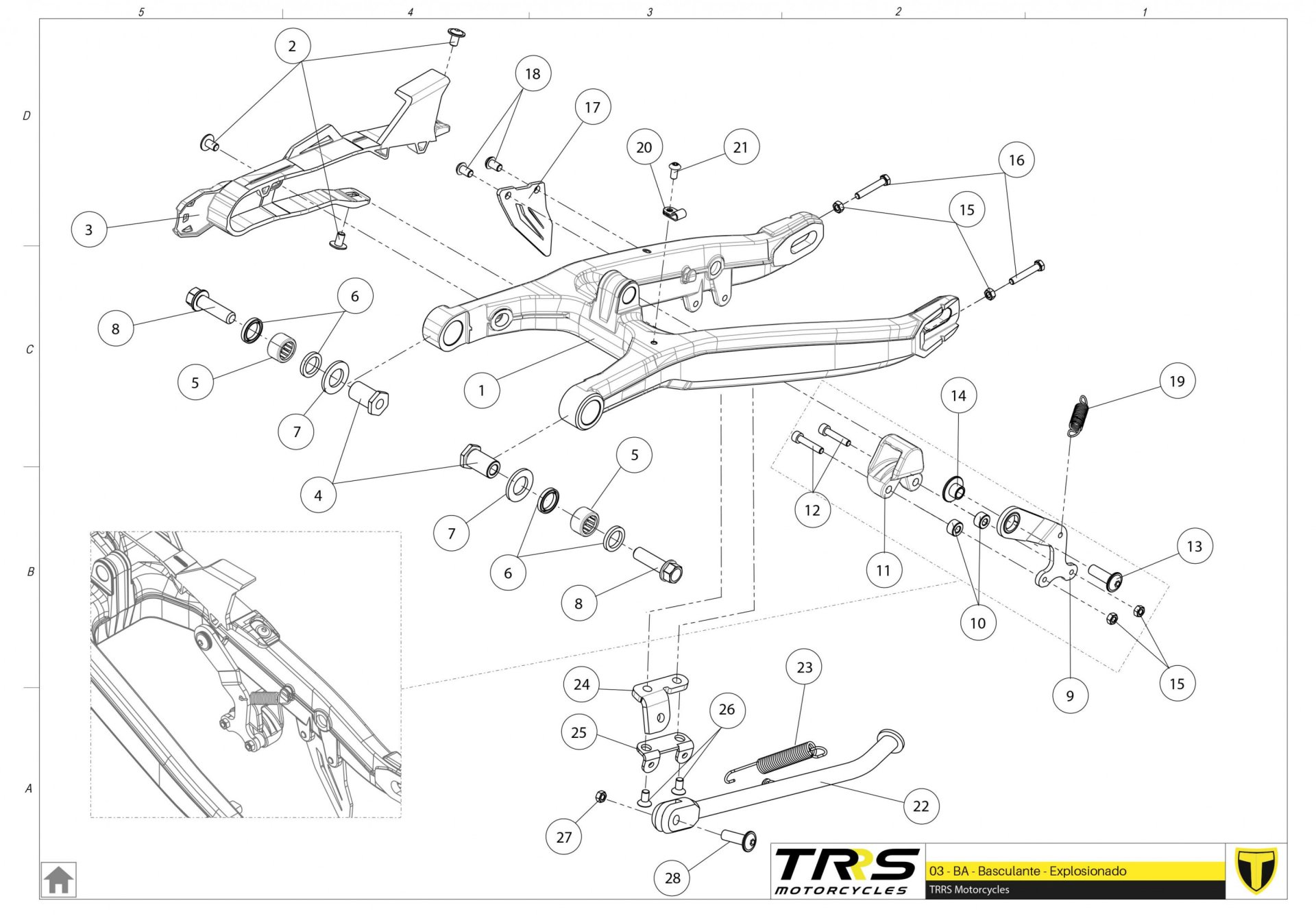 03TR - SWING ARM