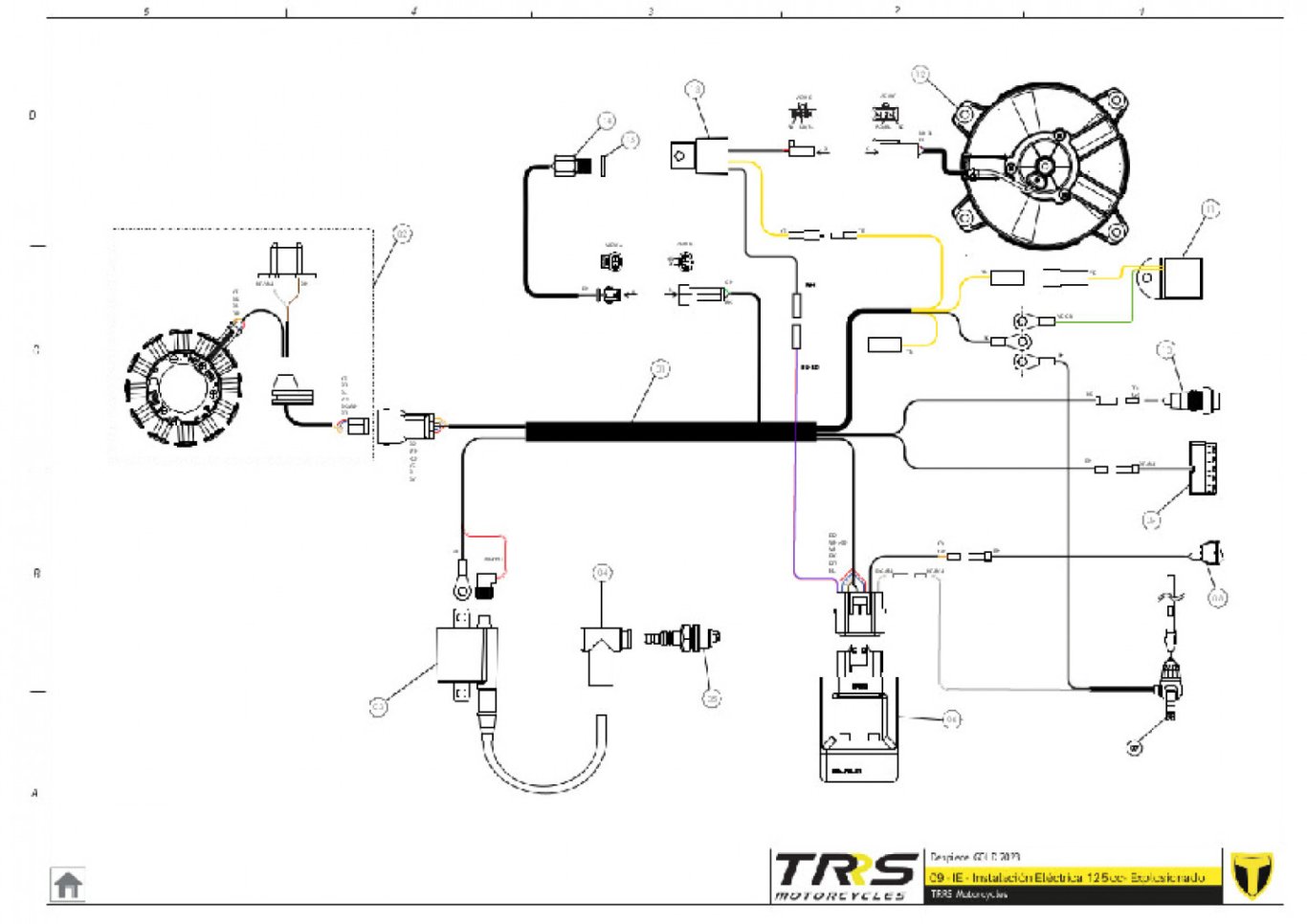09TR-125 - ELECTRICAL INSTALLATION 125CC