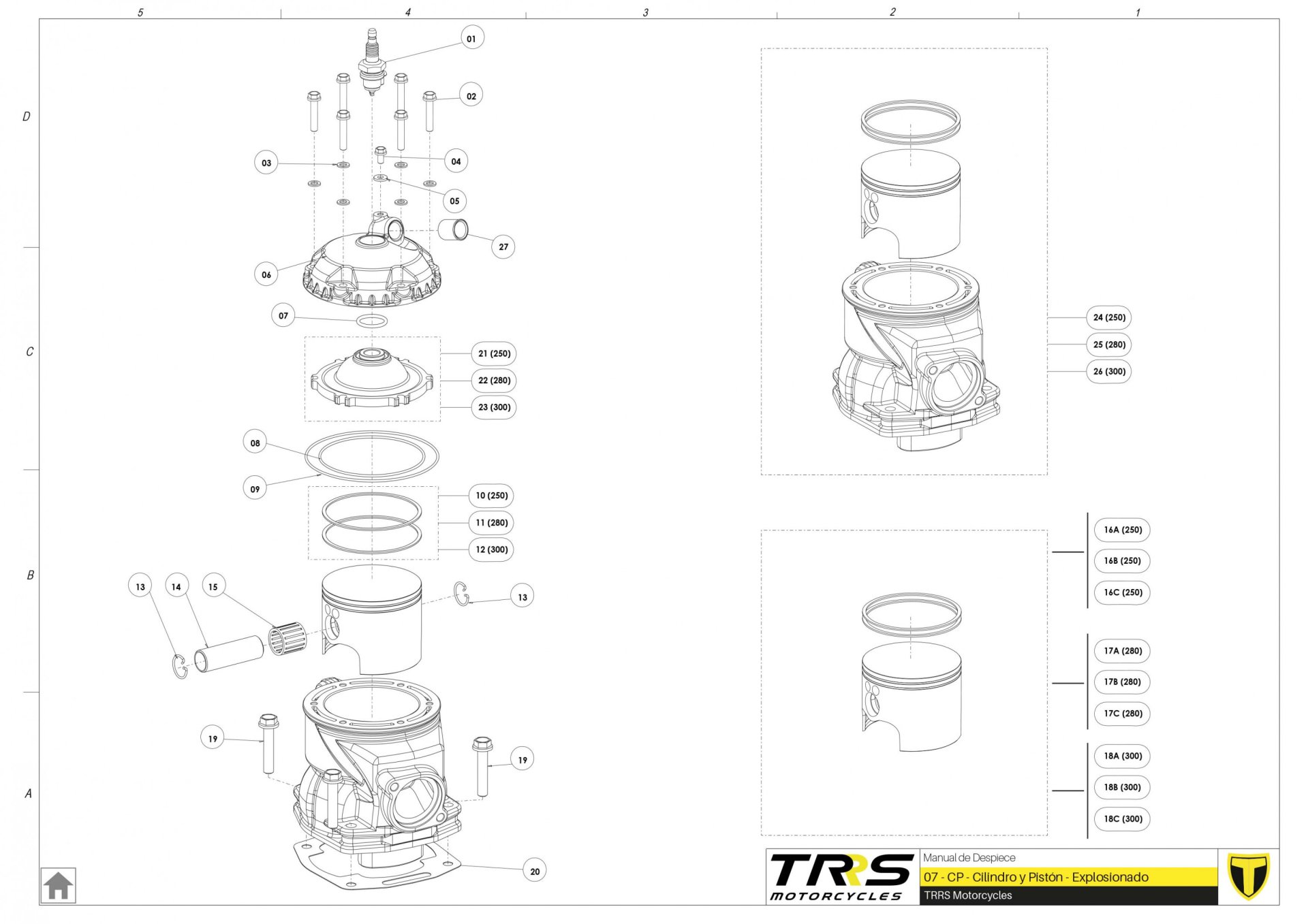 07MT - CYLINDER AND CYLINDER HEAD