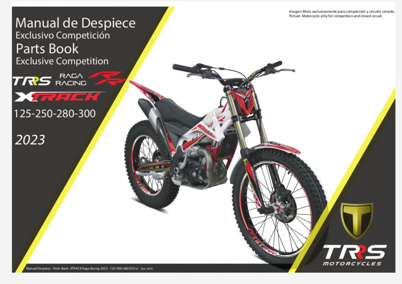 2023 XTRACK ONE RR (COMPETITION)