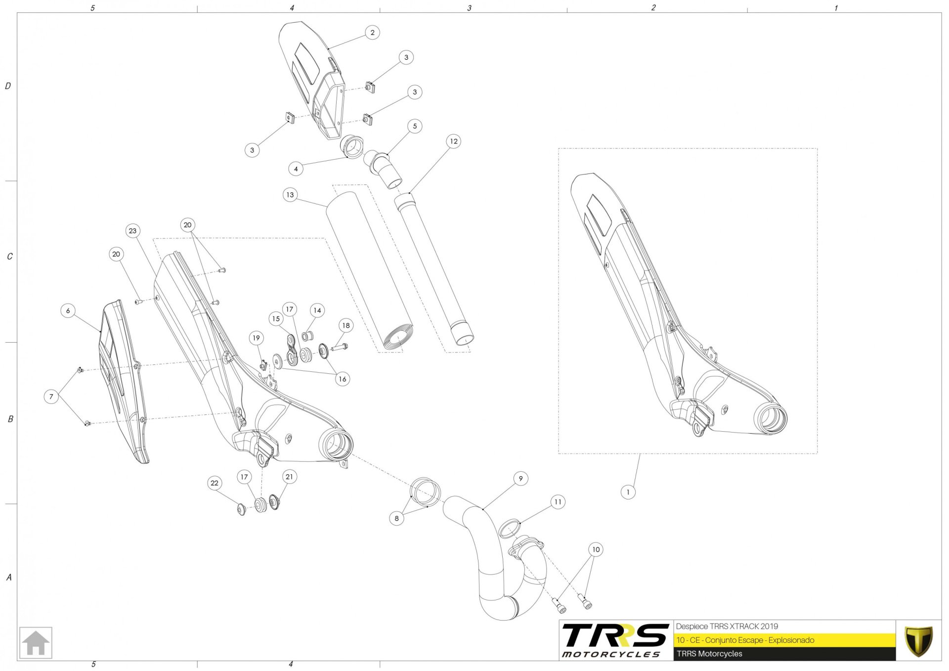 10TR - EXHAUST