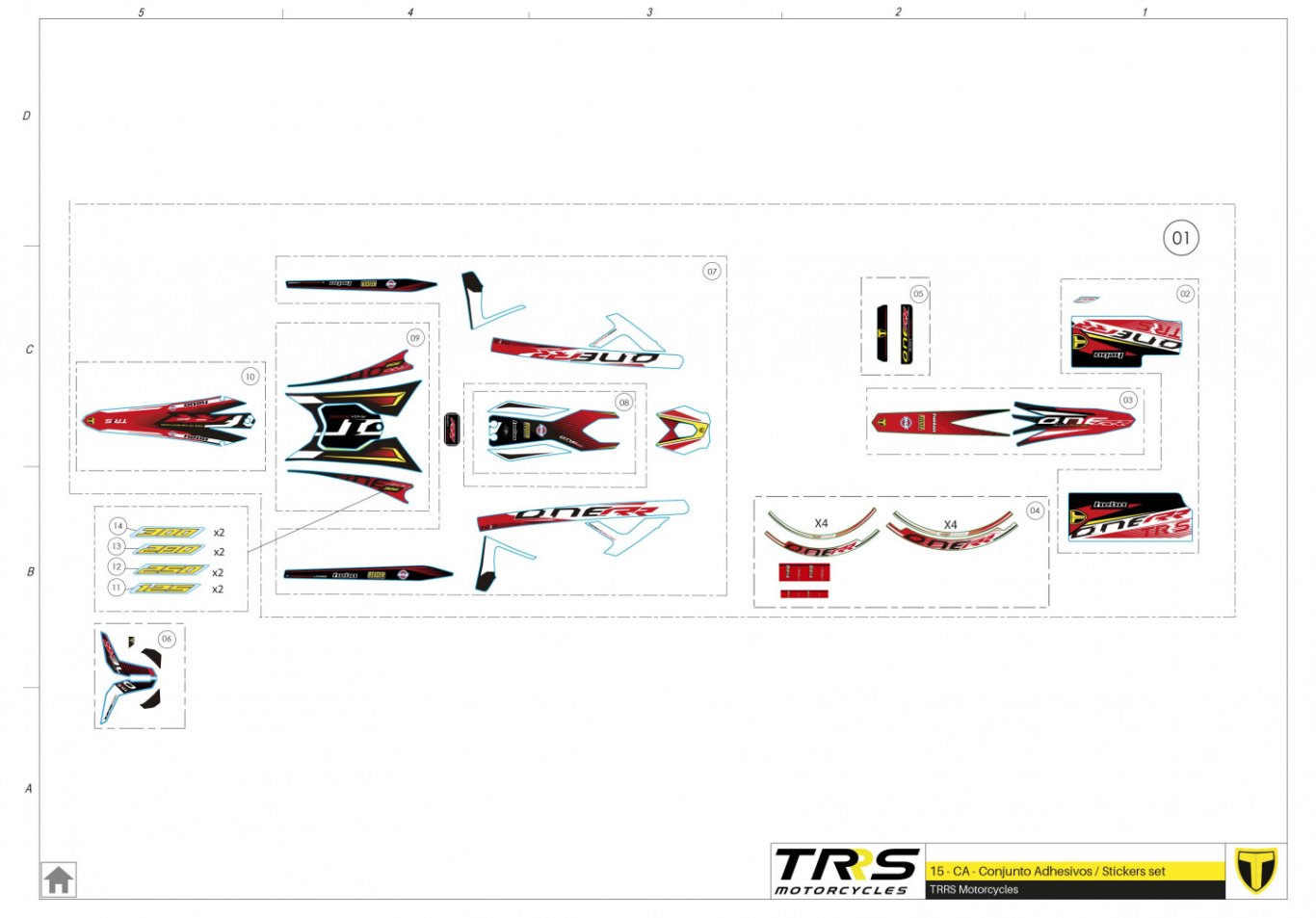 15TR - STICKERS
