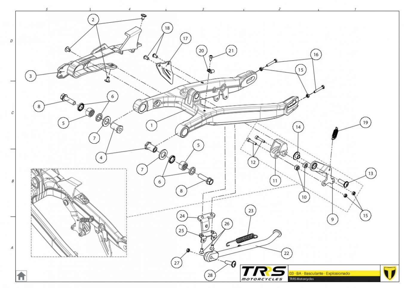 03TR - SWING ARM