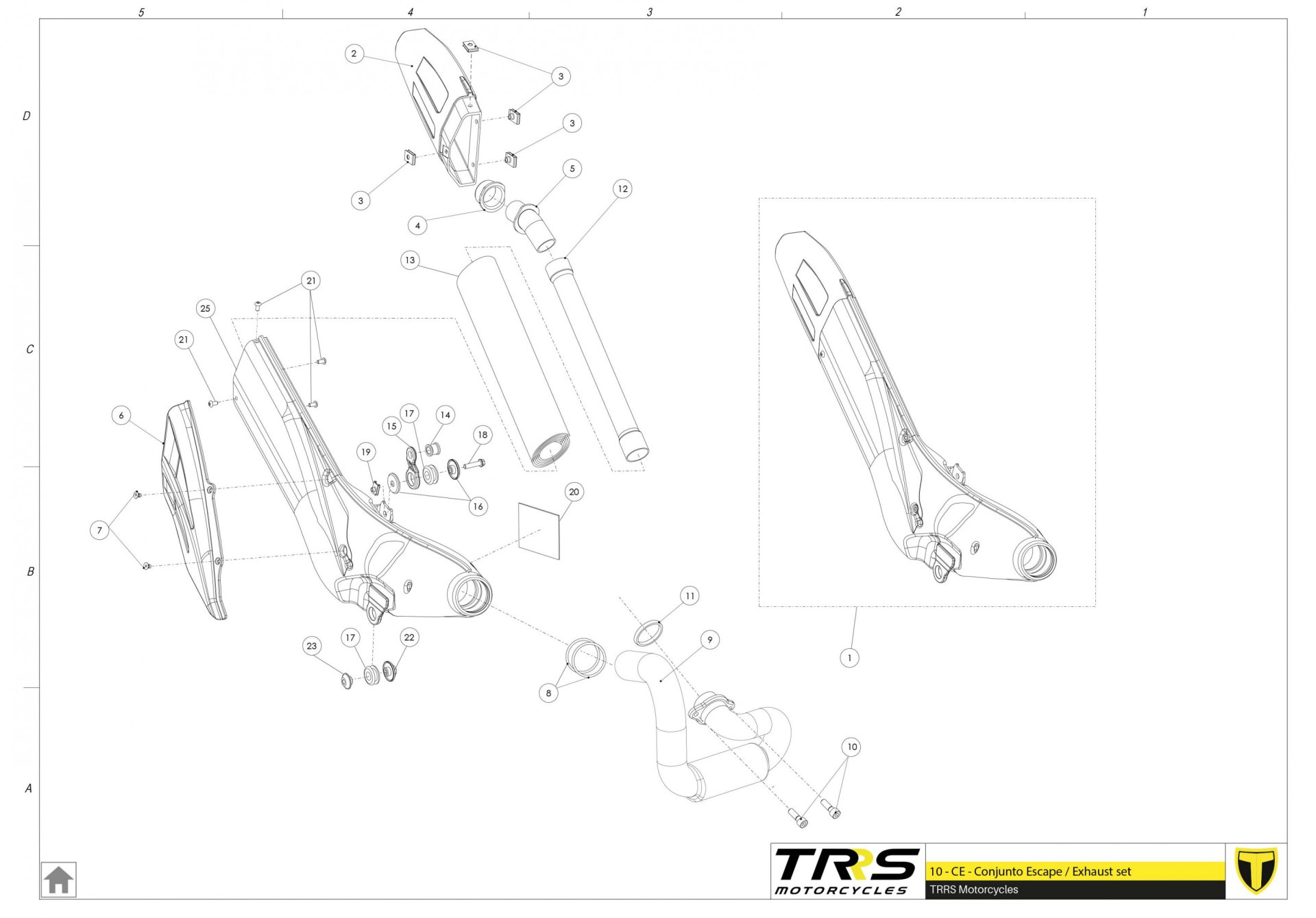 10TR - EXHAUST