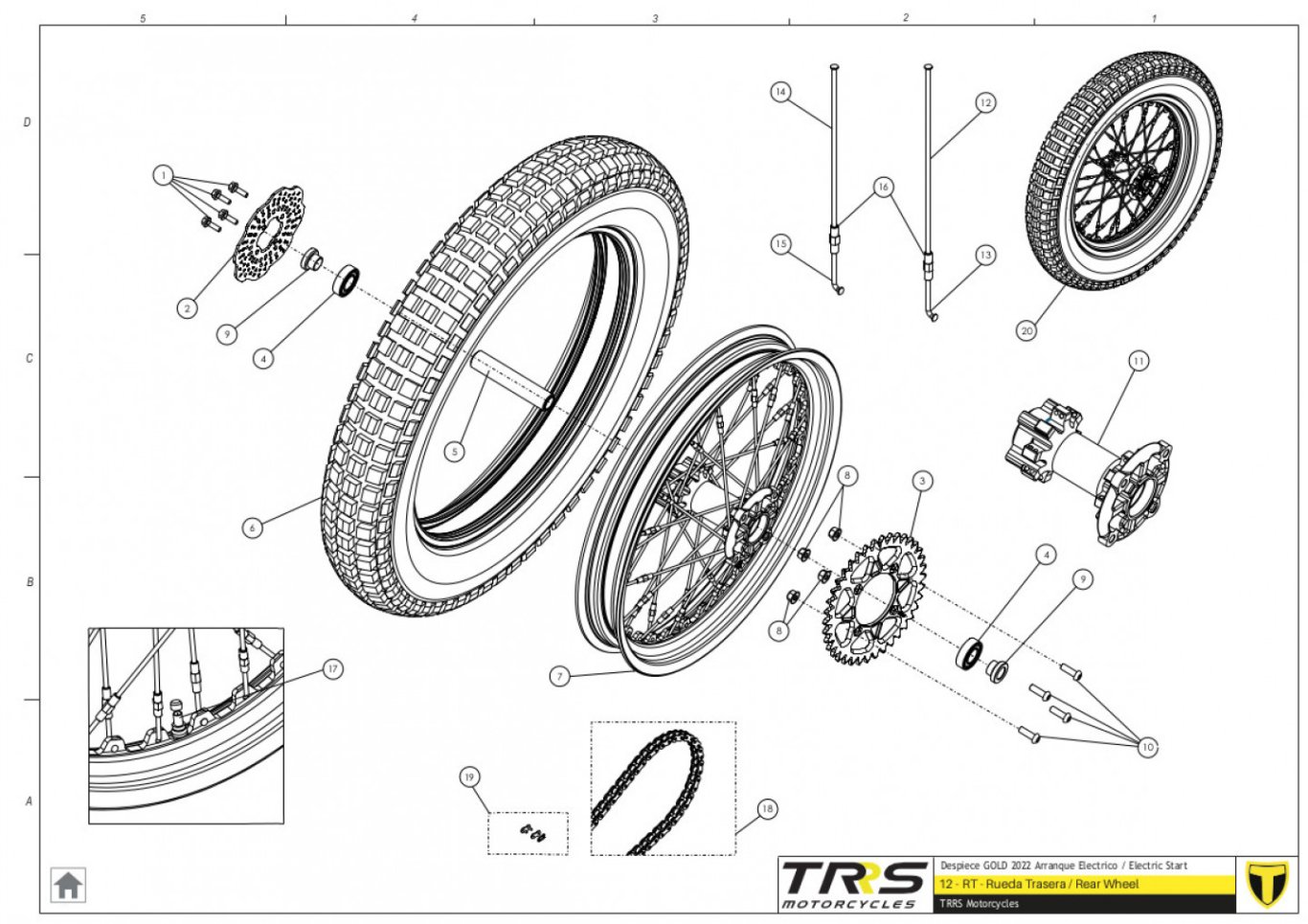 12TR - REAR WHEEL