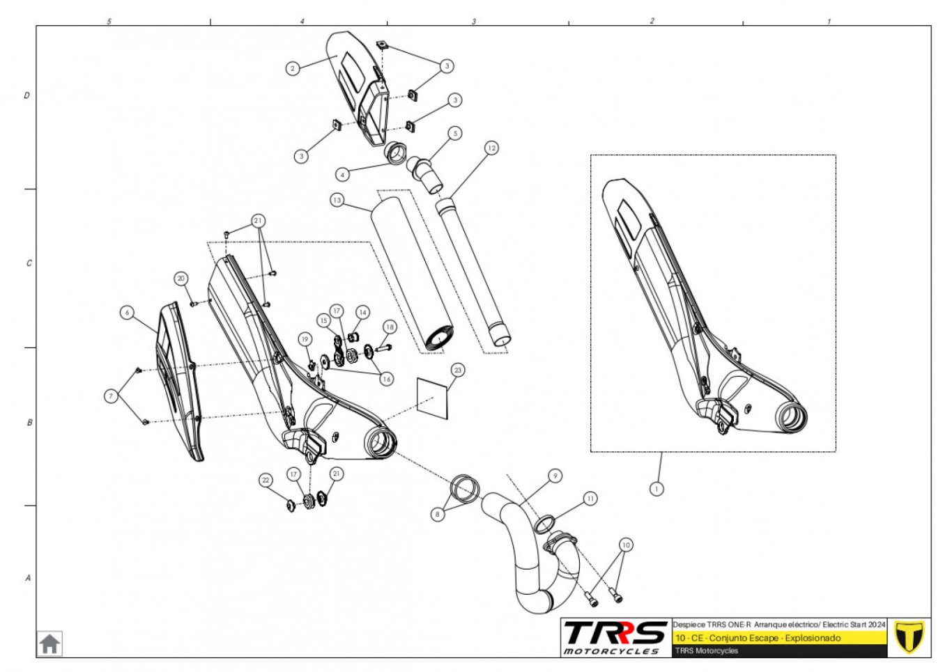 10TR - EXHAUST