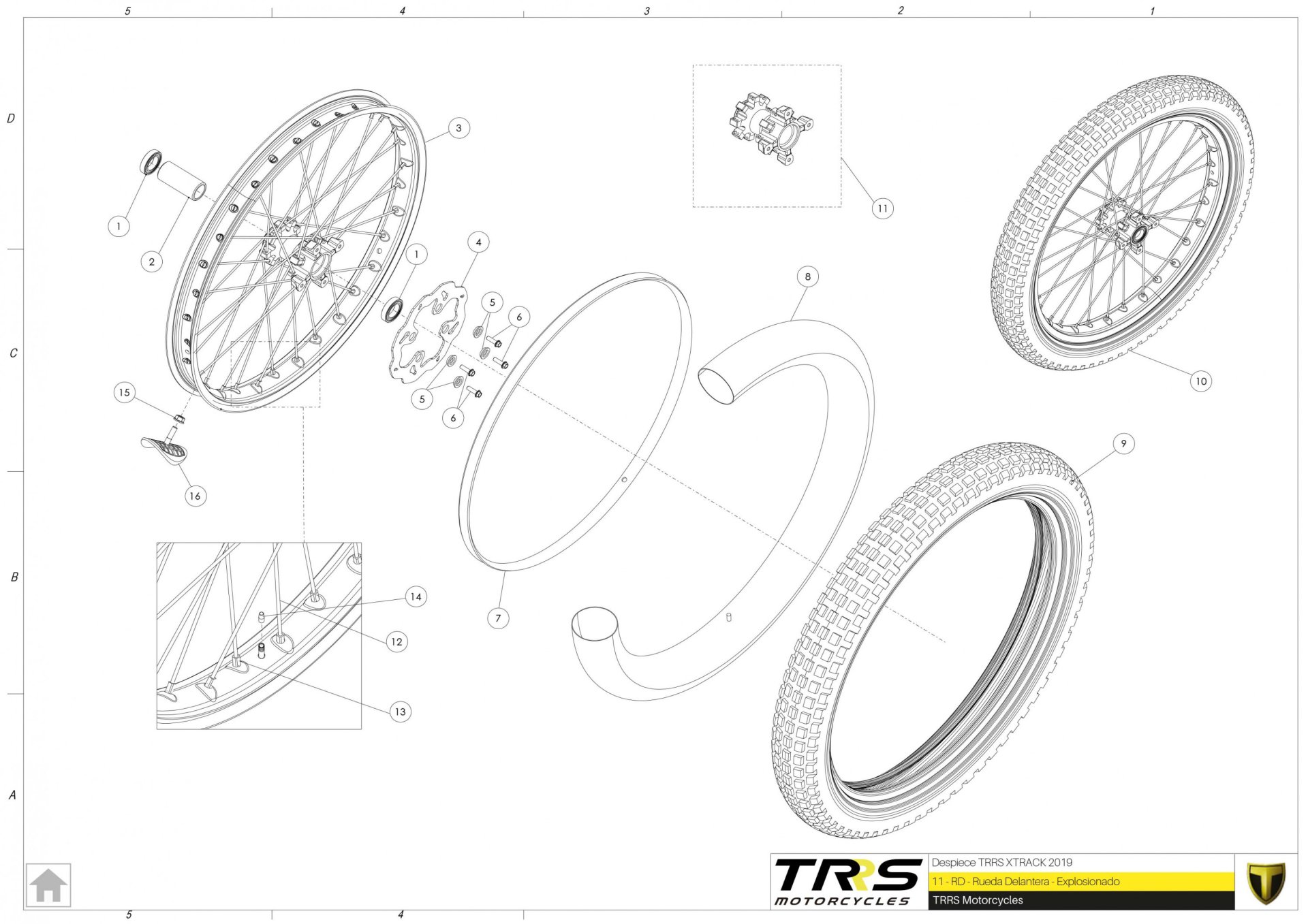 11TR - REAR WHEEL