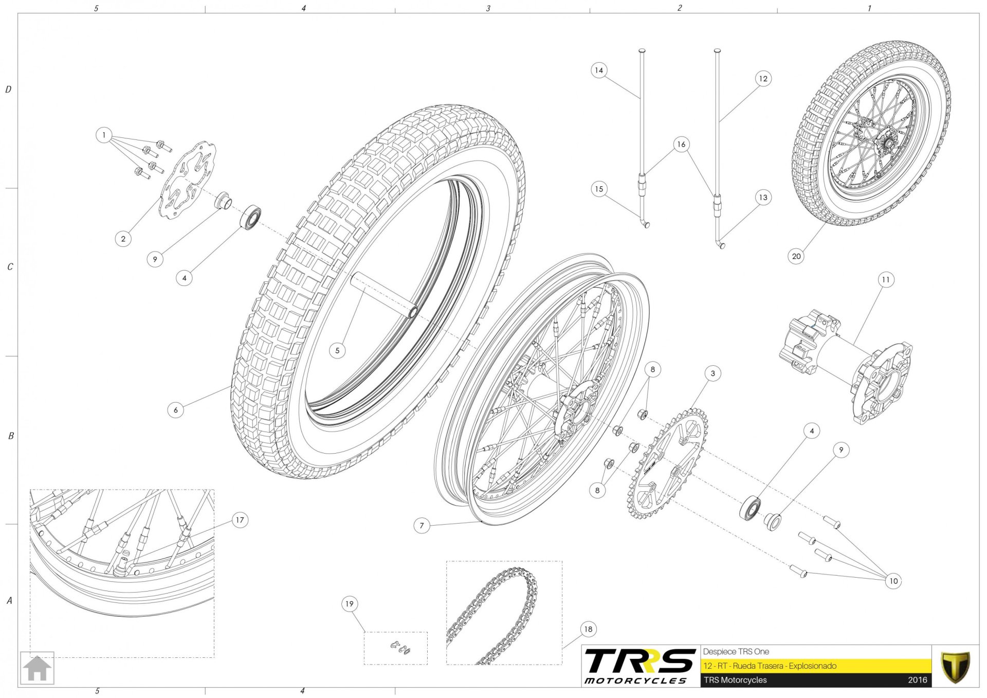 12TR - REAR WHEEL