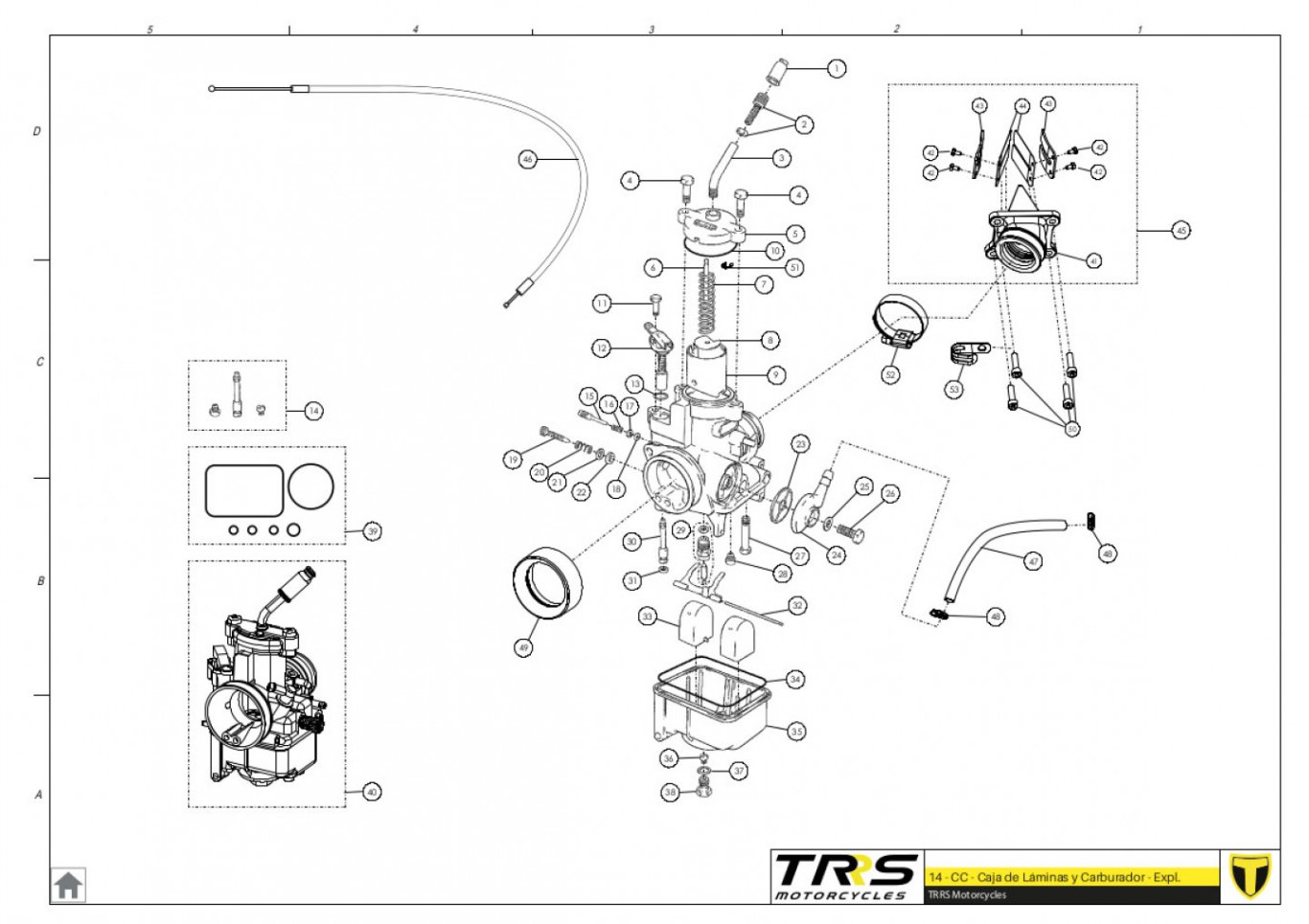 14TR - CARBURETOR