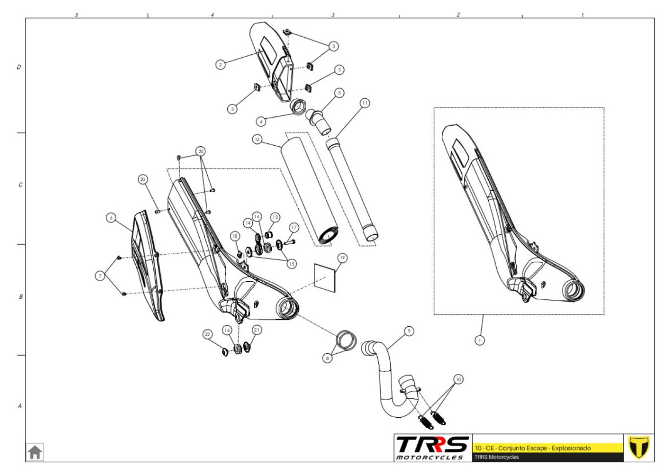 10TR - EXHAUST