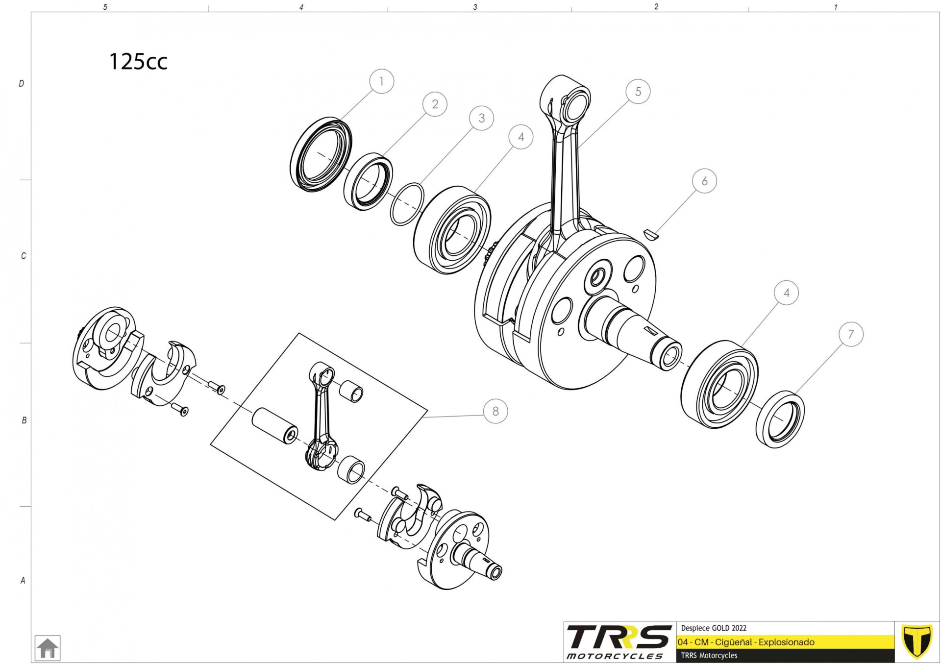 04MT-125 - CRANKSHAFT