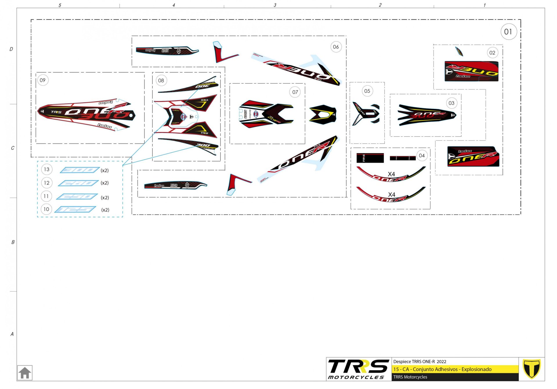 15TR - STICKERS