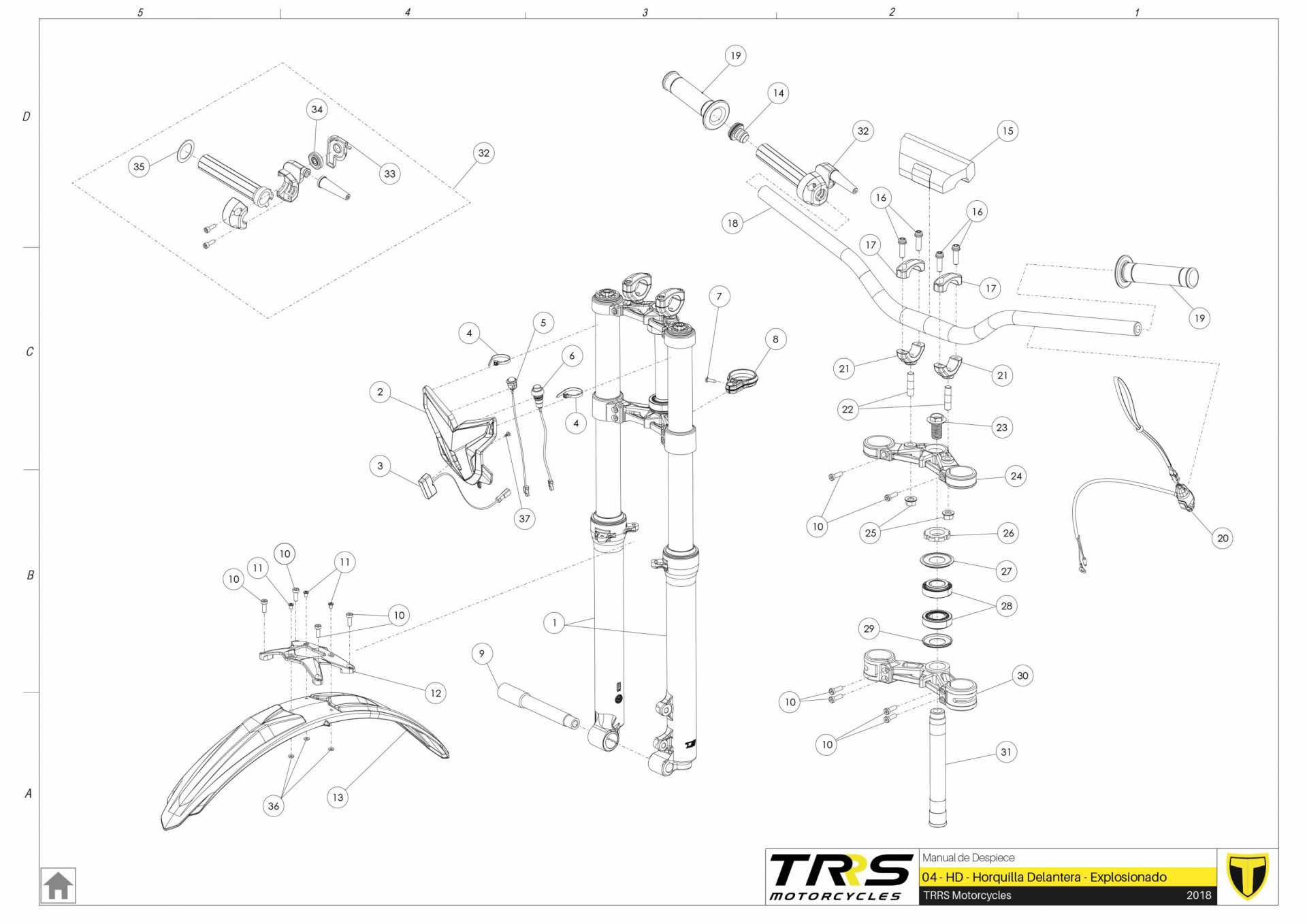 04TR - FRONT SUSPENSION