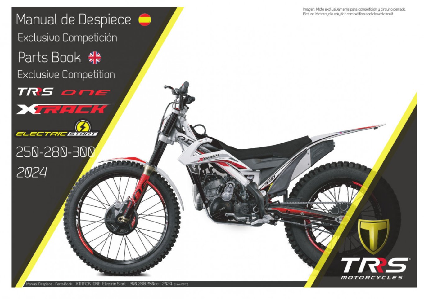 2024 XTRACK ONE ELECTRIC START