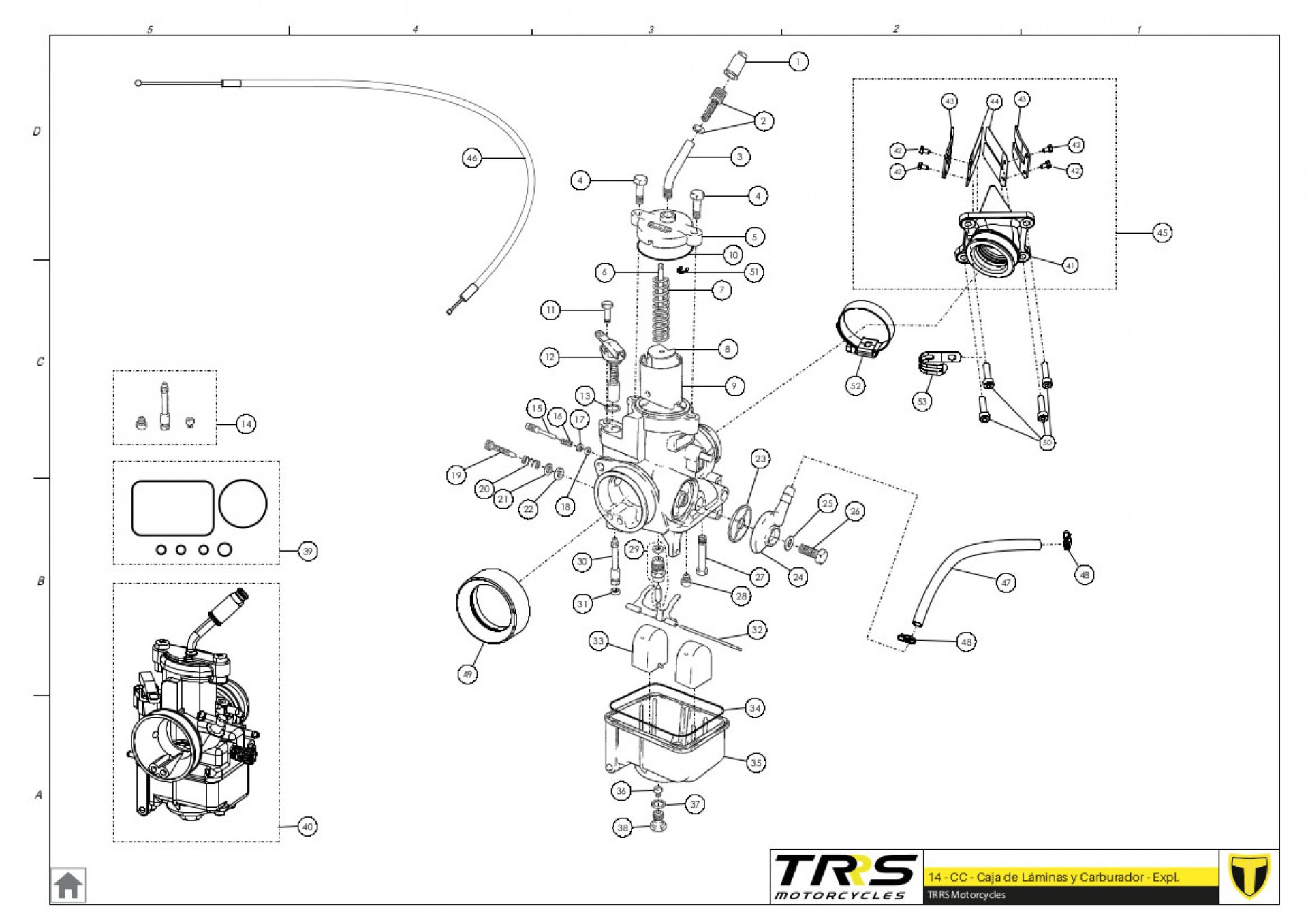 14TR - CARBURETOR