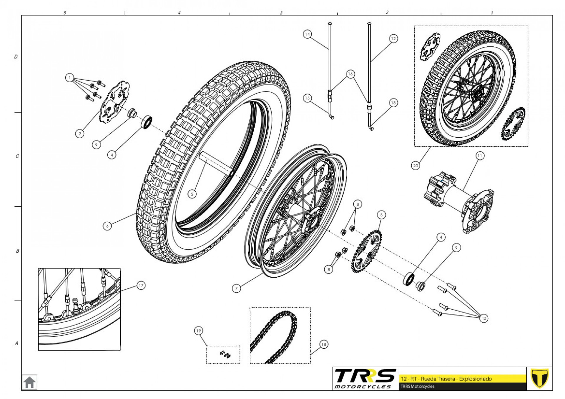 12TR - REAR WHEEL