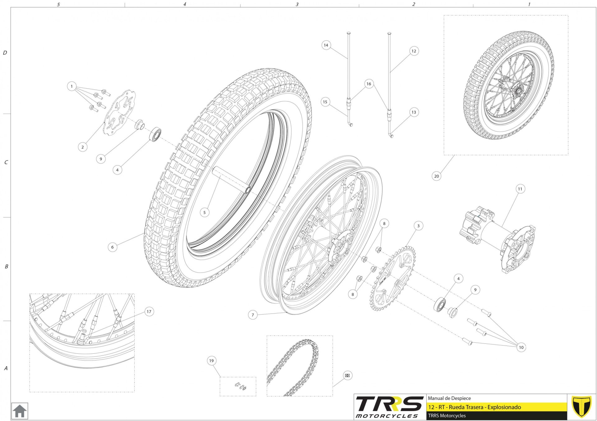 12TR - REAR WHEEL