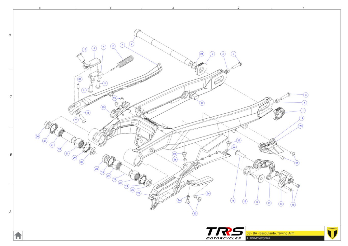 03TR - SWING ARM