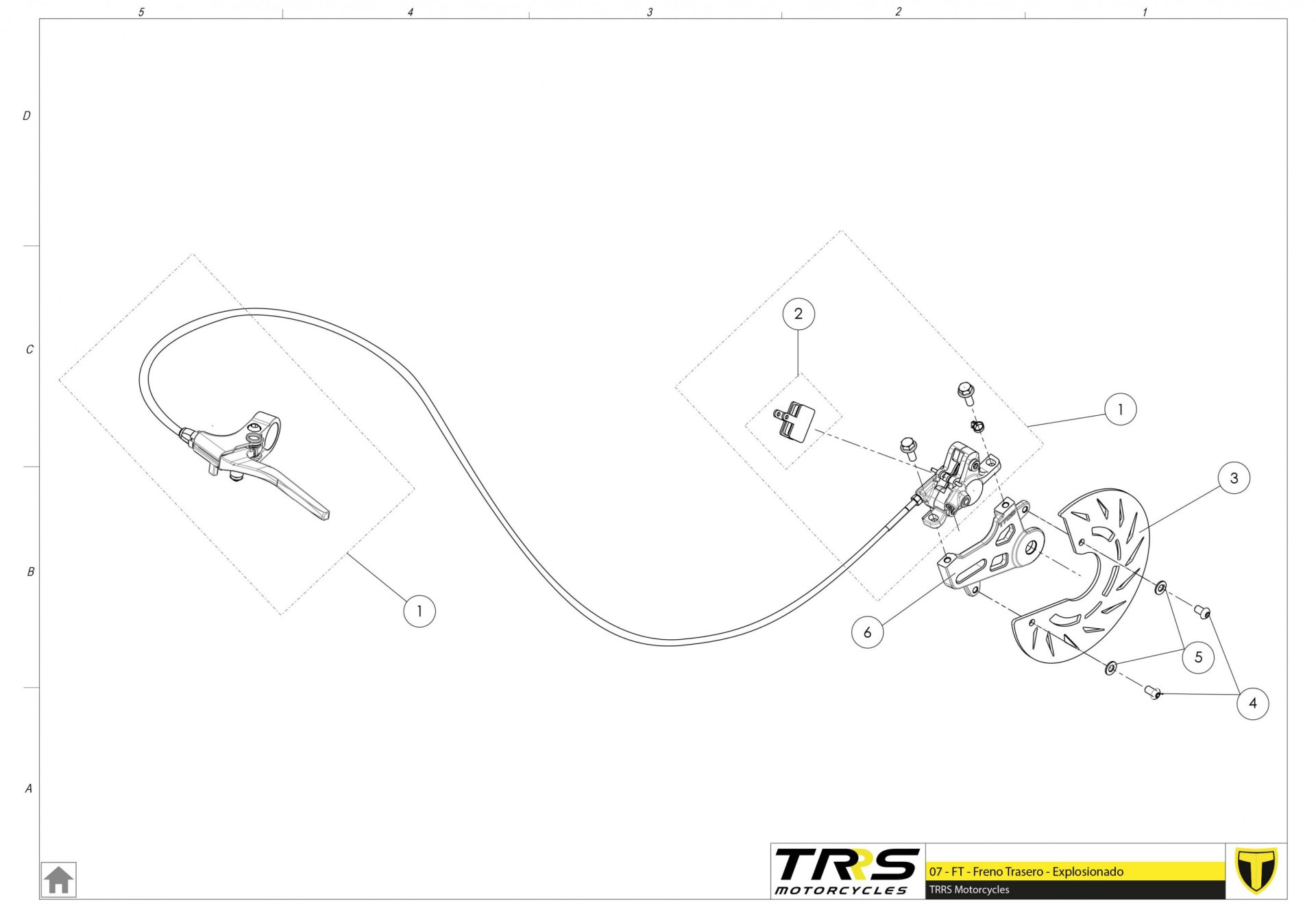 07TR - REAR BRAKE