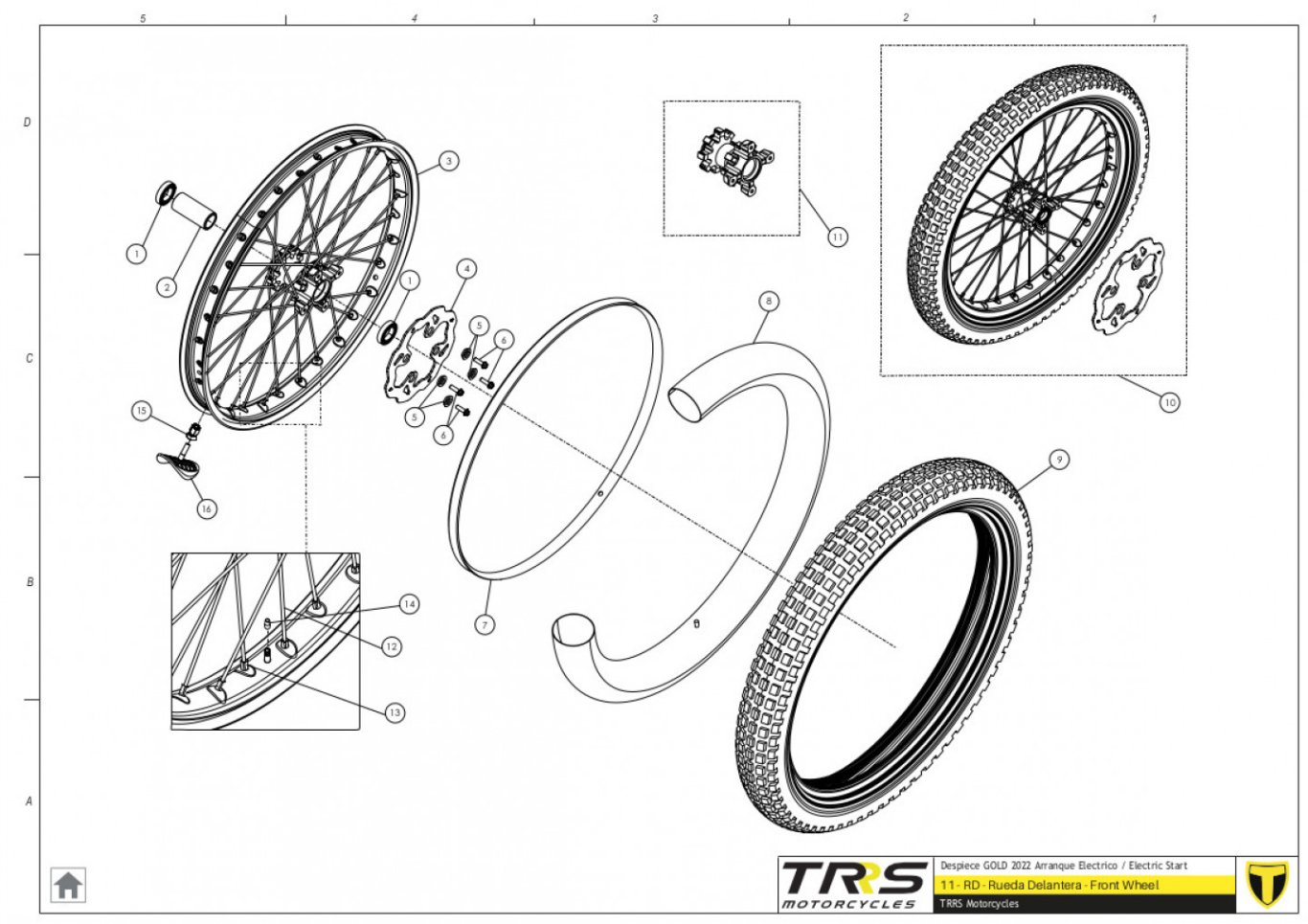 11TR - FRONT WHEEL