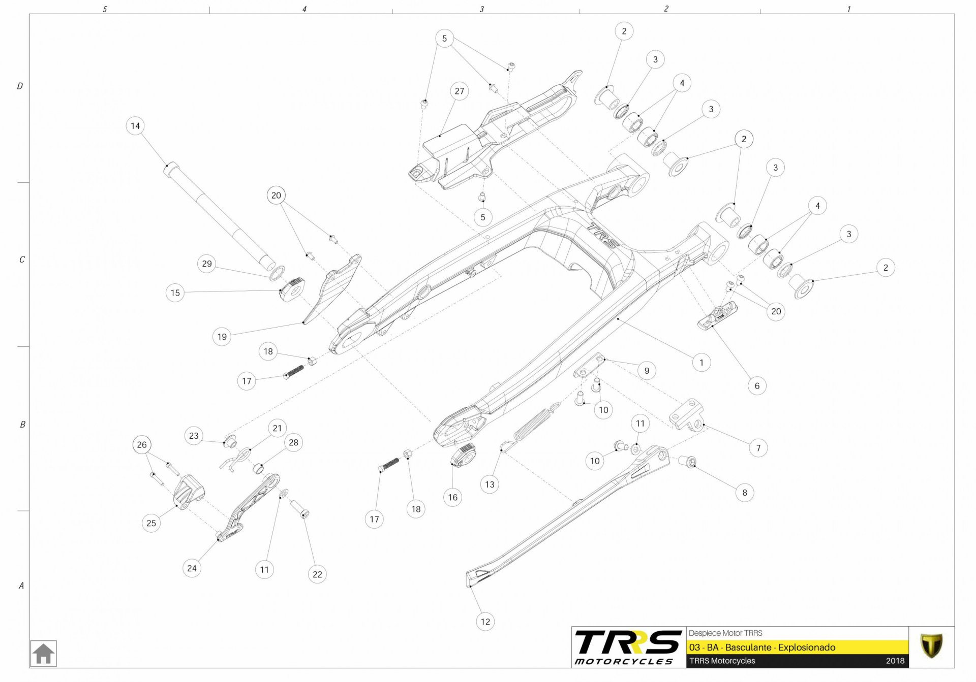 03TR - SWING ARM