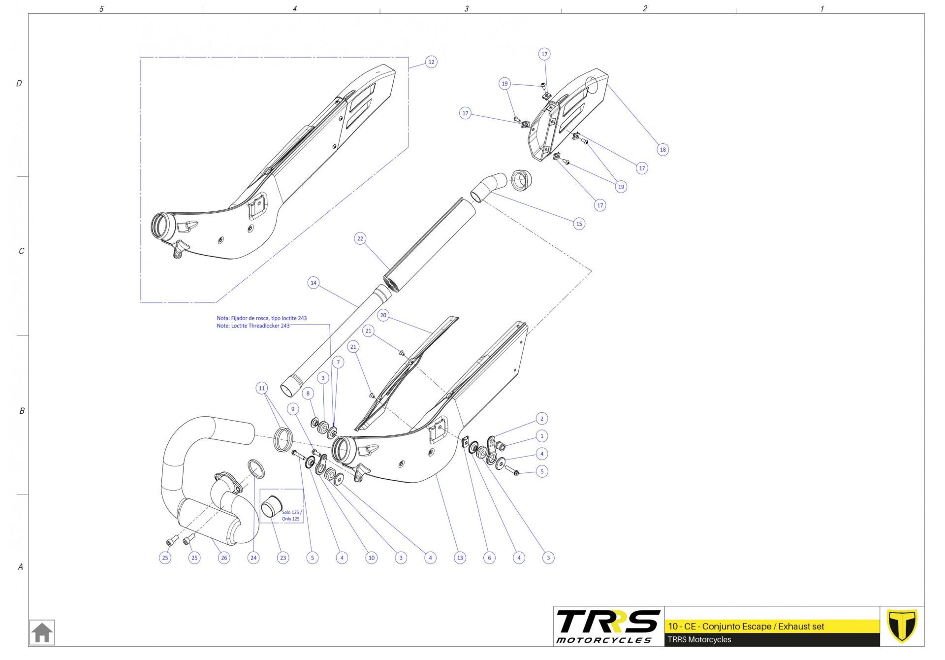 10TR - EXHAUST
