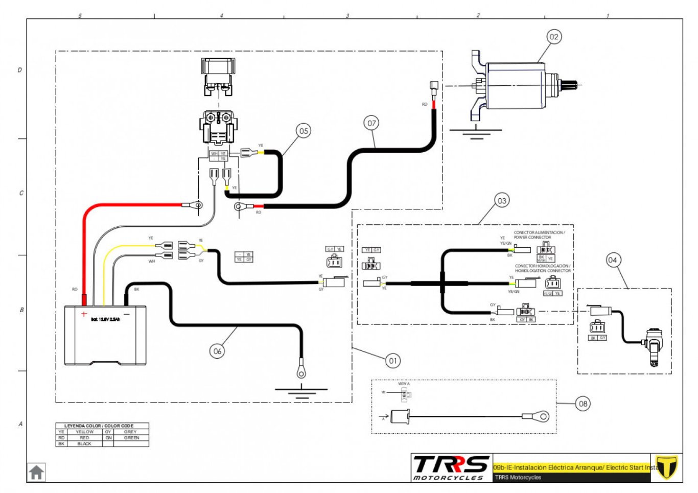 09BTR - ELECTRIC START INSTALLATION