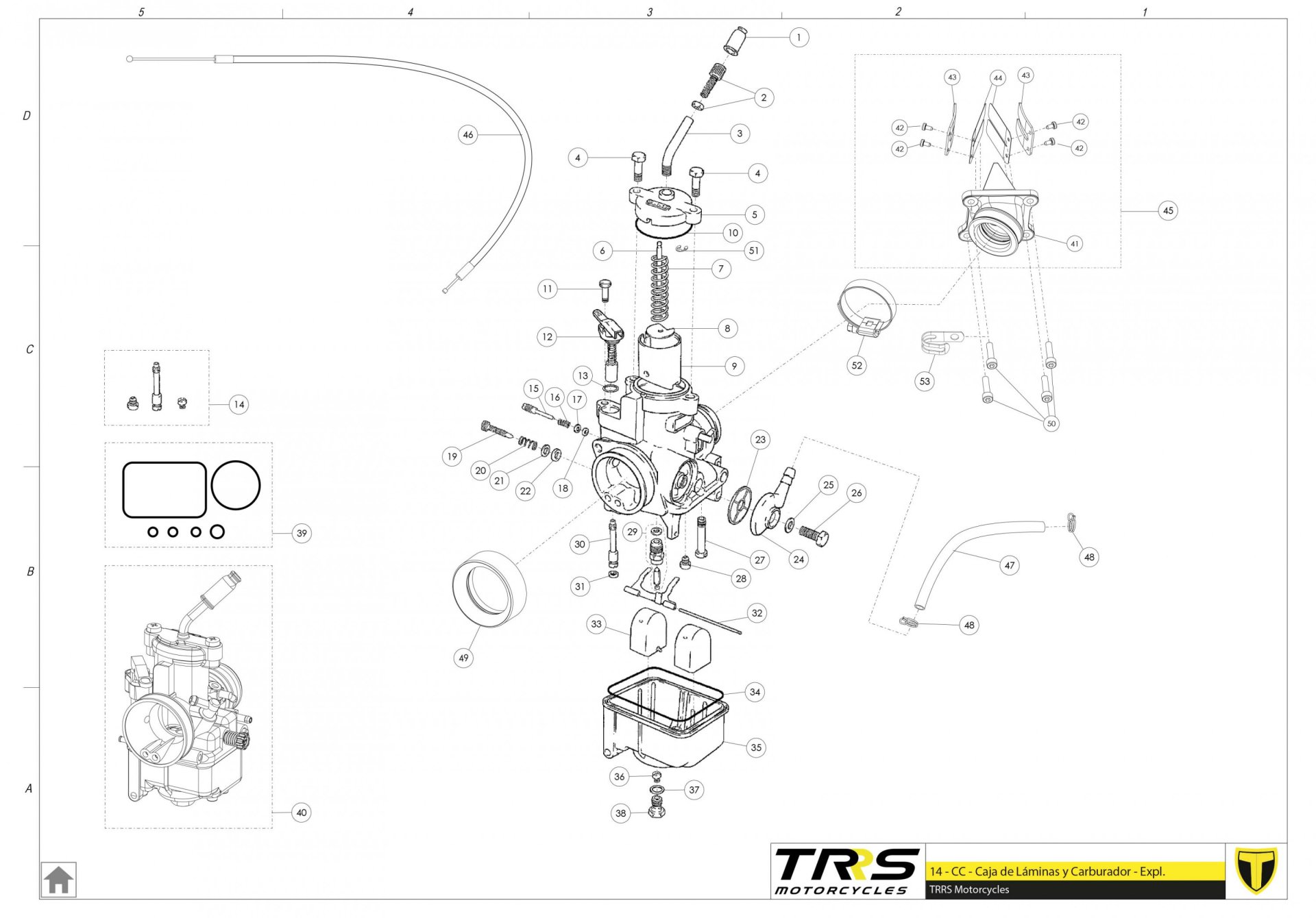 14TR - CARBURETOR