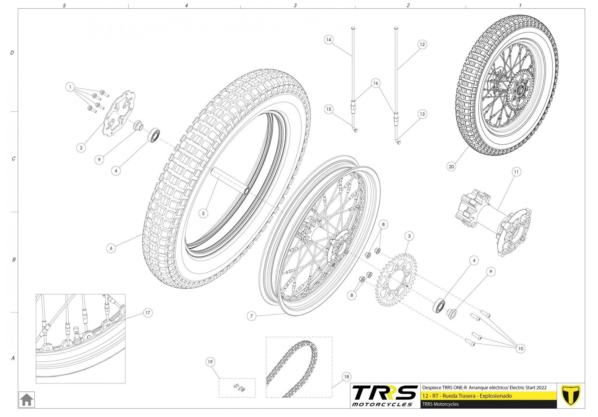 12TR - REAR WHEEL