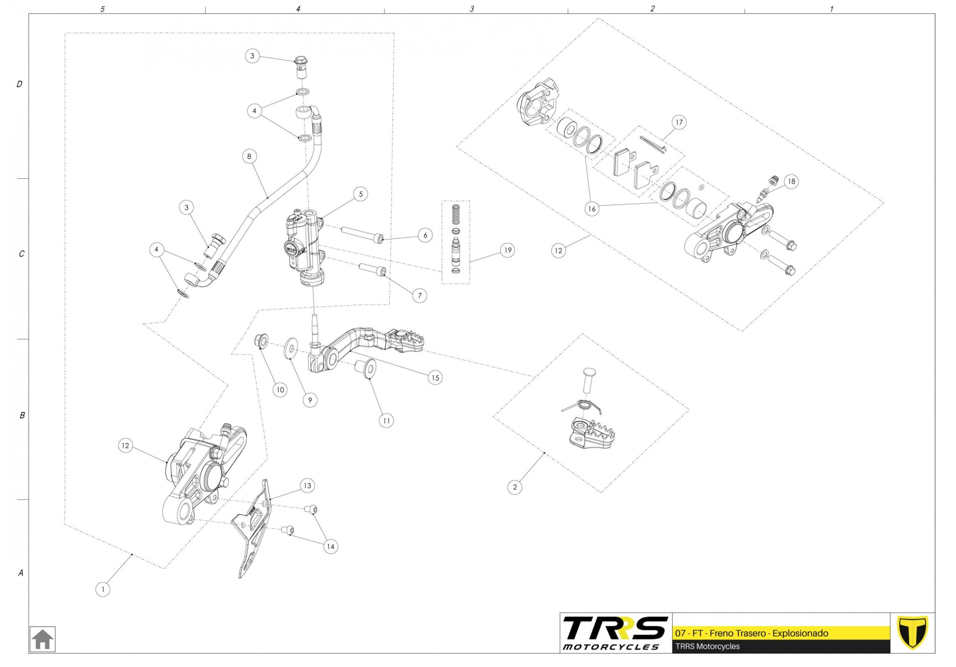 07TR - REAR BRAKE
