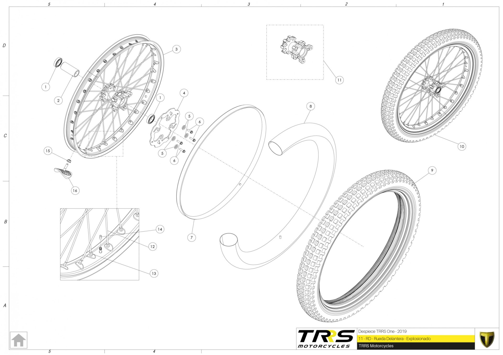 11TR - REAR WHEEL