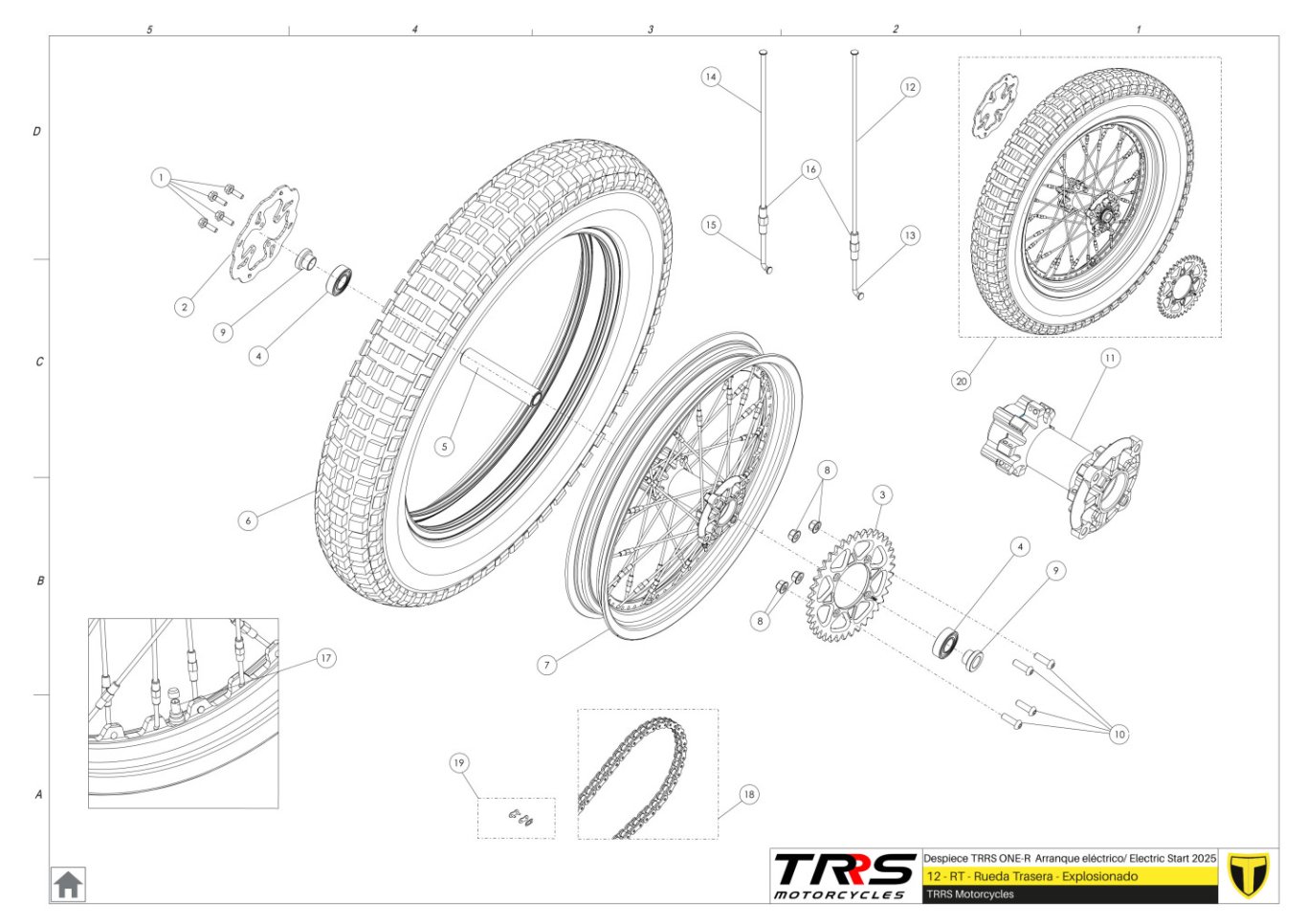 12TR - REAR WHEEL